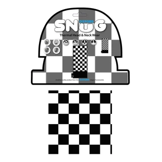 Univerzális multifunkcionális kendő Oxford Snug - camo - sakk
