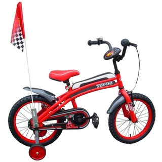 Detský bicykel Turbo F1 16" - červená