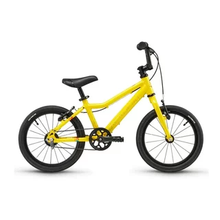 Detský bicykel Academy Grade 3 Belt 16" - modrá - žltá