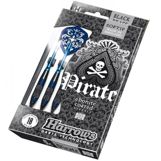 Darts Harrows Pirate Soft 16g K Blue – 3 Pieces