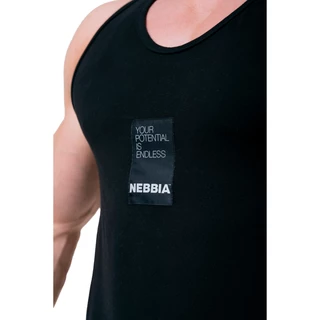 Koszulka męska Nebbia "YOUR POTENTIAL IS ENDLESS" 174 - Niebieski