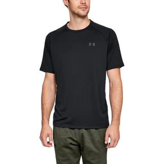 Men’s T-Shirt Under Armour Tech SS Tee 2.0 - Black/Graphite - Black/Graphite