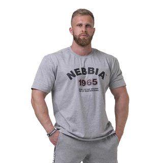 Nebbia Golden Era 192 Herren T-Shirt - hell grau