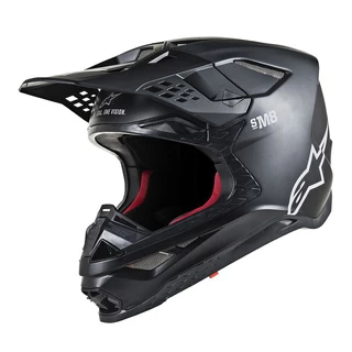 Motorcycle Helmet Alpinestars Supertech S-M8 Solid MIPS Black Matte 2022