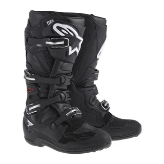 Moto topánky Alpinestars Tech 7 čierne - čierna