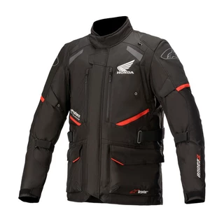 Motorcycle Jacket Alpinestars Andes Drystar Honda Edition Black/Red 2022 - Black/Red