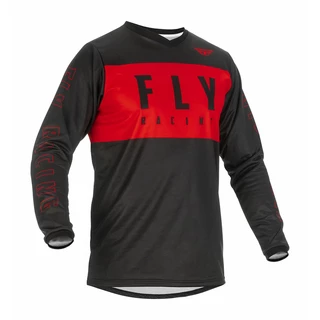 Motocross Jersey Fly Racing F-16 USA 2022 Red Black - Red/Black