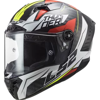 Motorcycle Helmet LS2 FF805 Thunder C Chase - Gloss White Red