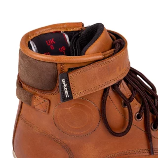 Motoros cipő W-TEC JuriCE - Chico Leather Brown