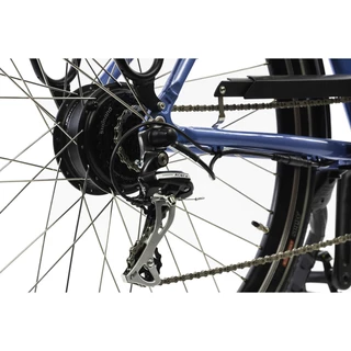 Városi elektromos kerékpár Devron 28221 28" - fekete
