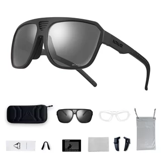 Polarized and Photochromic Sunglasses Altalist Kaku LS2 - Black with Smoke Lenses