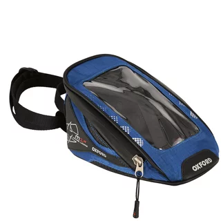 Moto zavazadlo Oxford M1R Micro černý/modrý