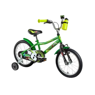 Gyermek kerékpár DHS Speed 1601 16" - 2016 modell - zöld