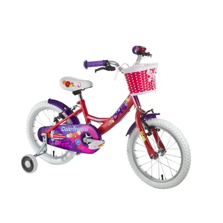 Gyermek kerékpár DHS Duchess 1604 16" - 2016 modell - piros