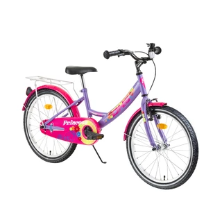 Rower dla dzieci DHS Princess 2002 20" - model 2016 - Fioletowy