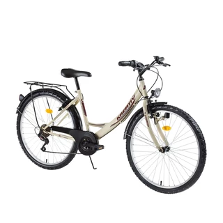 Damski rower trekkingowy Kreativ 2614 26" - model 2017 - Kość słoniowa