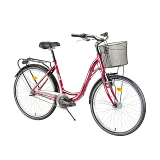 Stadtfahrrad DHS Citadinne 2636 26" - Modell 2016 - Braun-Weiss-Schwarz