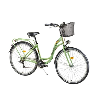 DHS Citadinne 2834 28" City Bike - Modell 2017 - Orange - Grün