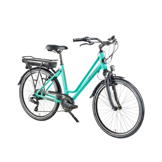 Miejski rower elektryczny Devron 26122 - model 2018 - Jasny niebieski