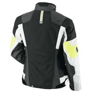 Women's Motorcycle Jacket Scott Technit DP - Grey-Yellow