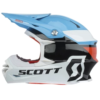 Motocrosshelm Scott 350 Pro Race - blau-orange