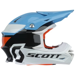 Motocrosshelm Scott 350 Pro Race - blau-orange