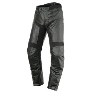 Kožené moto nohavice SCOTT Tourance Leather DP - čierna
