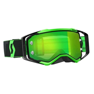 Motorcycle Goggles SCOTT Prospect MXVII - Black-Fluorescent Green-Green Chrome