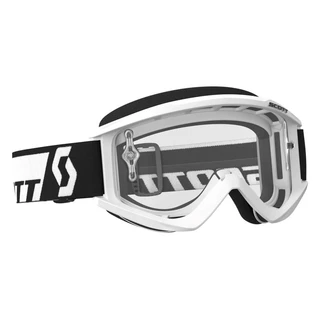 Motocross Goggles SCOTT Recoil Xi MXVII Clear - White