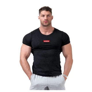 Men’s T-Shirt Nebbia Red Label Muscle Back 172 - Black