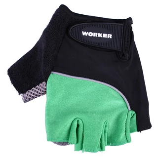 Cycling gloves, gym gloves WORKER S900 - zelena