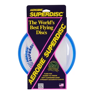 Lietajúci tanier Aerobie Superdisc - modrá