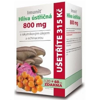 Oyster Mushroom Imunit with Echinacea and Sea Buckthorn – 180 Tablets