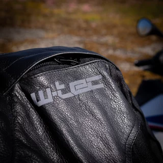 Dámska moto bunda W-TEC Durmana - čierno-ružová