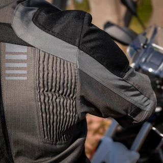 W-TEC Smackton Touring Motorradjacke - schwarz-grün