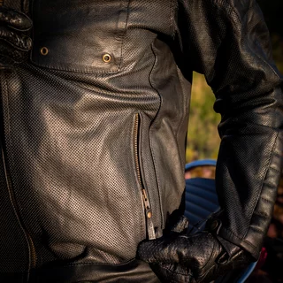 Summer leather moto jacket W-TEC Gradac