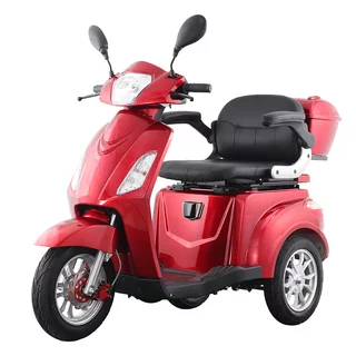 Three-Wheel Electric Scooter inSPORTline Zorica - Red