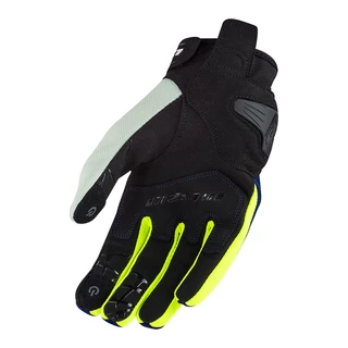 Men’s Motorcycle Gloves LS2 Dart 2 Blue H-V Yellow