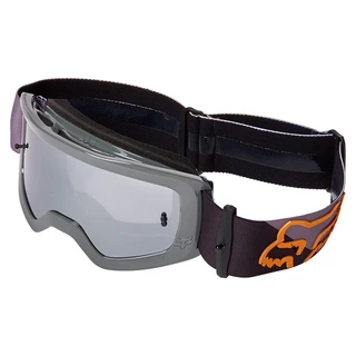 Children’s Mirrored Motocross Goggles FOX Yth Main Skew Spk OS Black Gold MX22