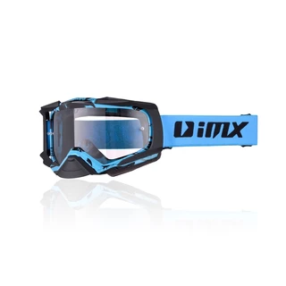 Motocross Goggles iMX Dust Graphic - Red-Black Matt - Blue-Black Matt