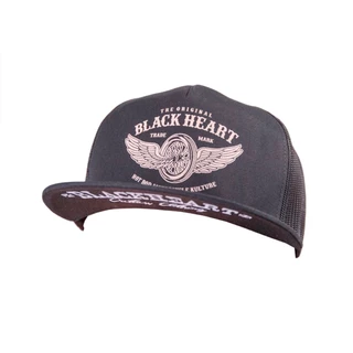 BLACK HEART Wings Trucker Cap