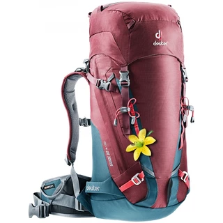 Mountaineering Backpack DEUTER Guide 30+ SL - Maroon-Arctic