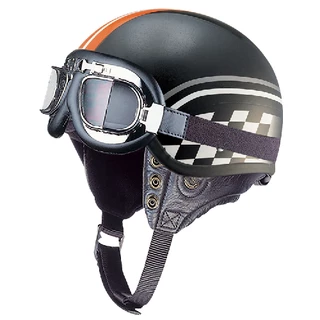 Motorcycle Helmet Cyber U 62G - Racing flag
