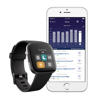 Fitbit Versa 2 Black/Carbon Smartwatch