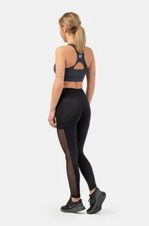 Nebbia fekete hálós leggings "Breathe"