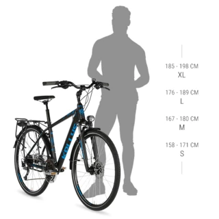 Férfi trekking kerékpár KELLYS CARSON 40 28" - modell 2022
