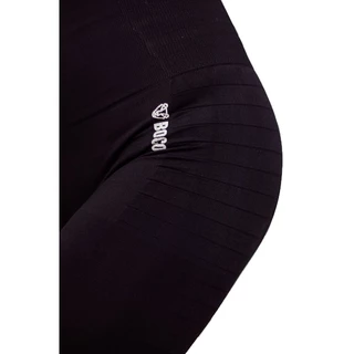 Damskie leginsy Boco Wear Black Plain Push Up