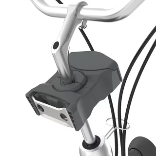 Predná sedačka na bicykel s upínacím adaptérom Urban Iki - Shinju biela/Bincho čierna
