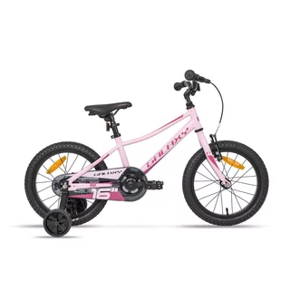 Detský bicykel Galaxy Mira 16" - model 2024 - ružová - ružová