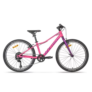 Juniorský bicykel Galaxy Kentaur 24" - model 2024 - šedá - ružová